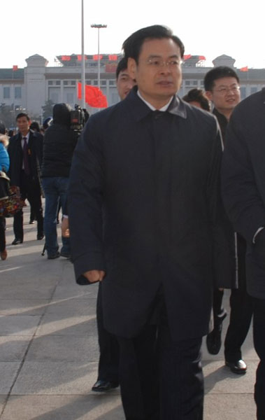 Wang Rulin, préfet de la province du Jilin