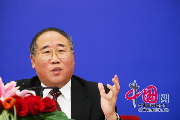 Xie Zhenhua, directeur adjoint de la Commission d'État pour le développement et la réforme