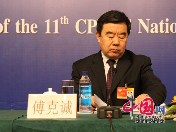 Fu Kecheng, président du comité provincial de Jiangxi de la CCPPC