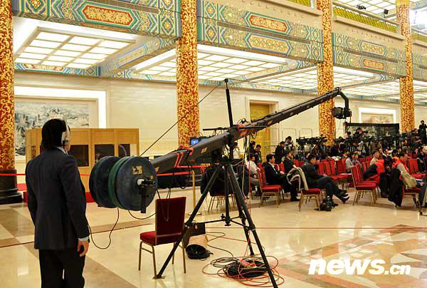 Les équipements photographiques des journalistes de deux sessions