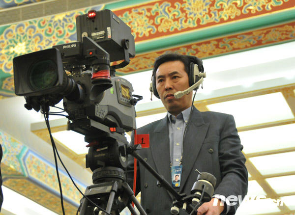 Les équipements photographiques des journalistes de deux sessions