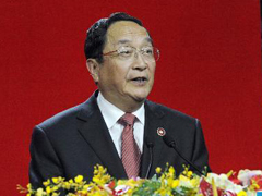 Yu Zhengsheng, secrétaire du Comité du Parti de Shanghai