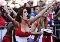 Larissa Riquelme : supportrice no 1 de la Coupe du monde