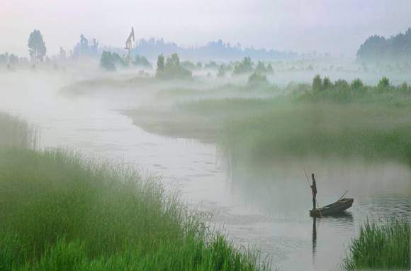 Delta du fleuve Jaune : un ancien cours d'eau retrouve sa vivacité grâce à un projet d'adduction d'eau