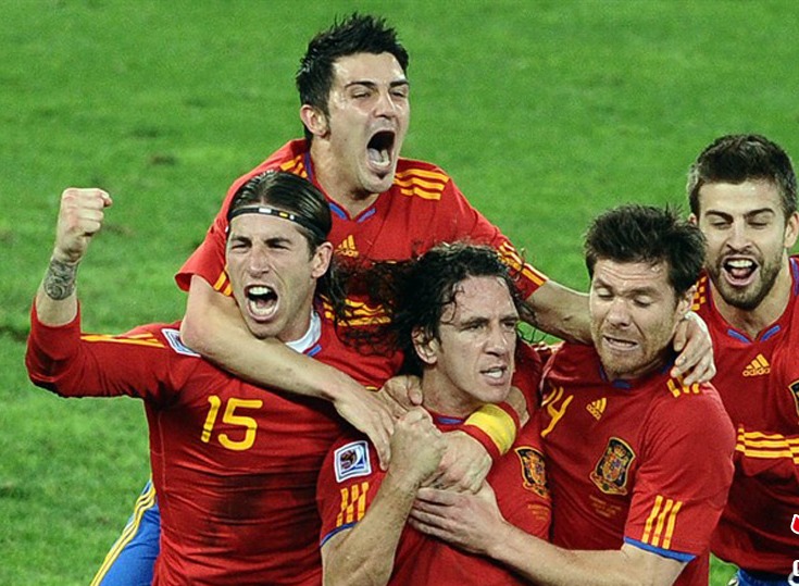Mondial-2010: L'Espagne bat l'Allemagne 1-0, en finale contre les Pays-Bas