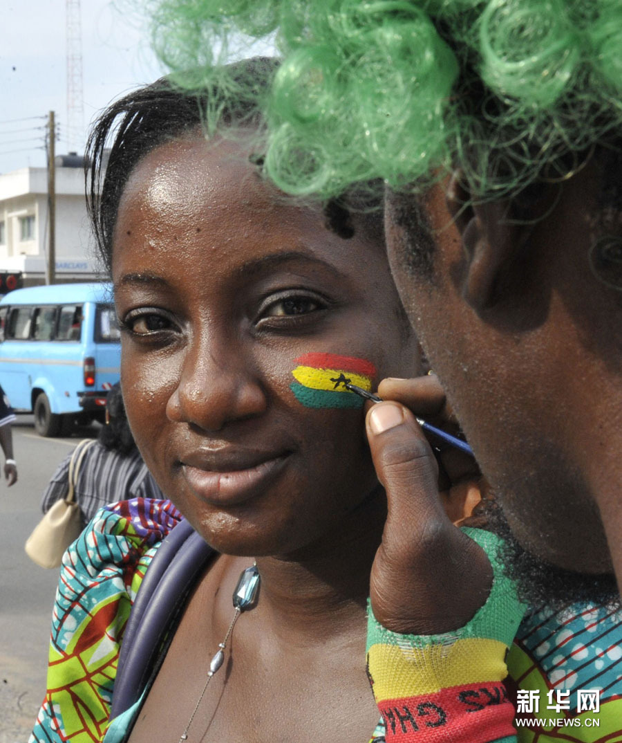 Les belles supportrices de la Coupe du monde