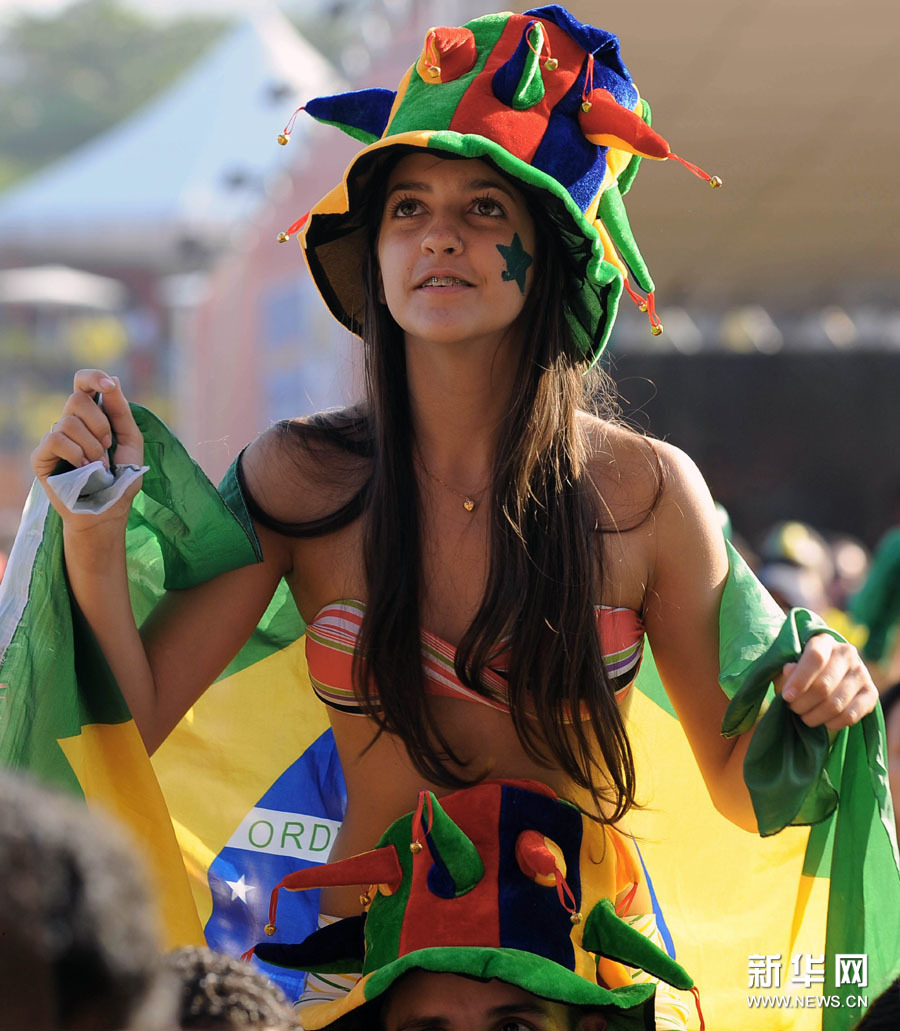 Les belles supportrices de la Coupe du monde