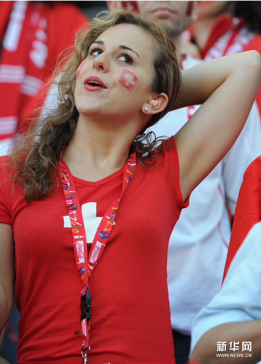 Les belles supportrices de la Coupe du monde