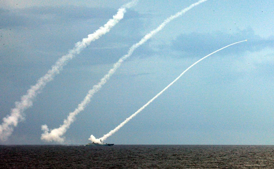 Exercices à munitions réelles dans la mer de Chine méridionale 