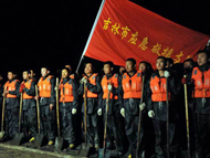 Les soldats et policiers armés de la Chine appelés à protéger les populations victimes d'inondations