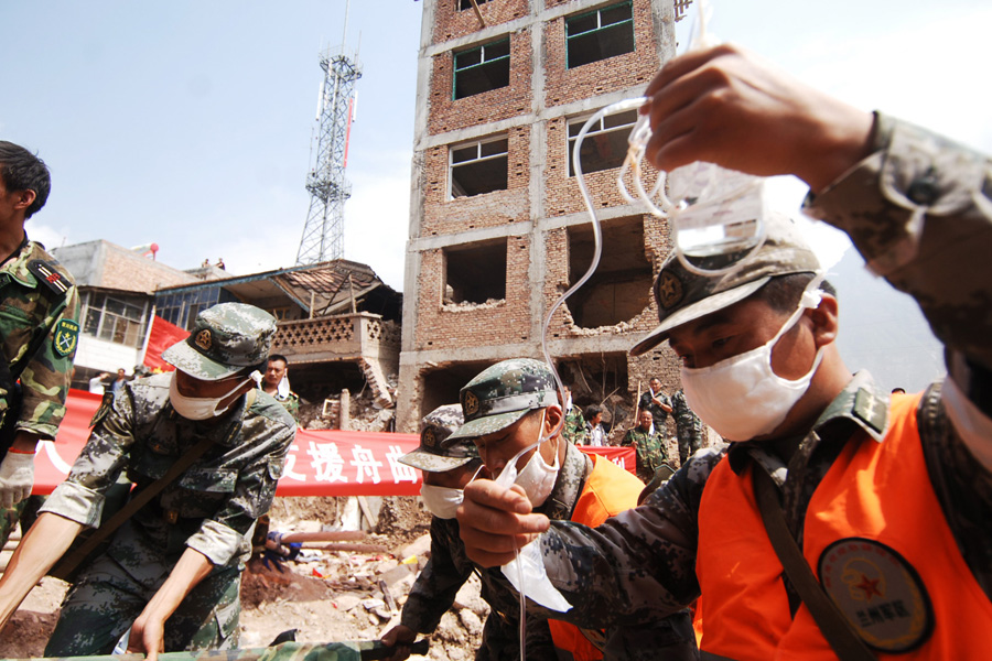 Chine : un survivant sauvé 50 heures après la coulée de boue dévastatrice à Zhouqu