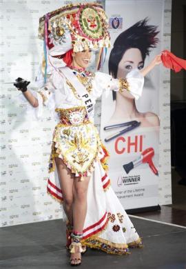 Concours Miss Univers 2010 : présentation des costumes nationaux