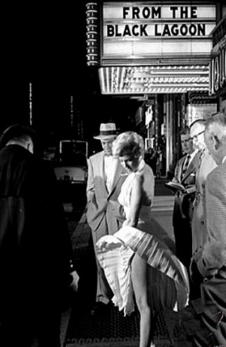 Coulisses de la photo emblématique de Marilyn Monroe