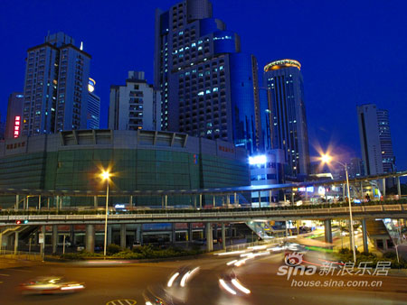 Le district de Luohu aujourd&apos;hui. 