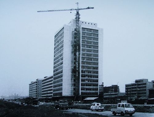 Le bâtiment le plus haut de Shenzhen de cette époque.