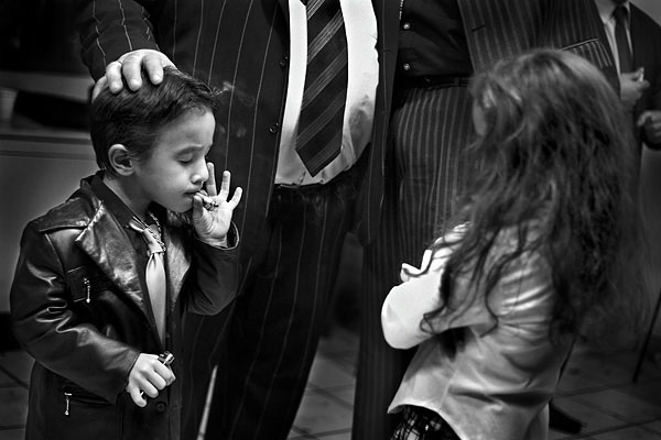 Photo: La vie quotidienne des gitans de St. Jacques en France