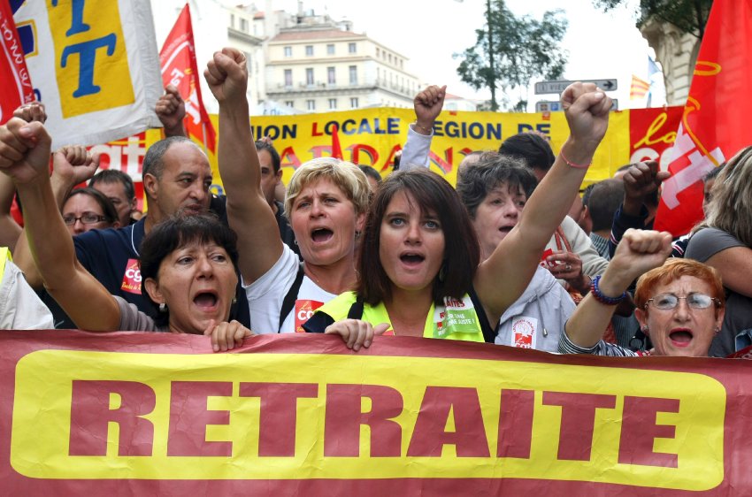 France : Manifestations et grèves contre la réforme des retraites