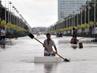 L'île de Hainan frappée par les inondations