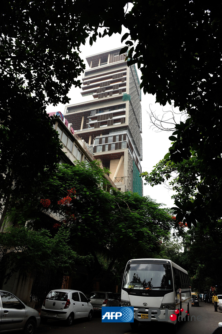 La première fortune d&apos;Inde, Mukesh Ambani, s&apos;offre une maison de 27 étages