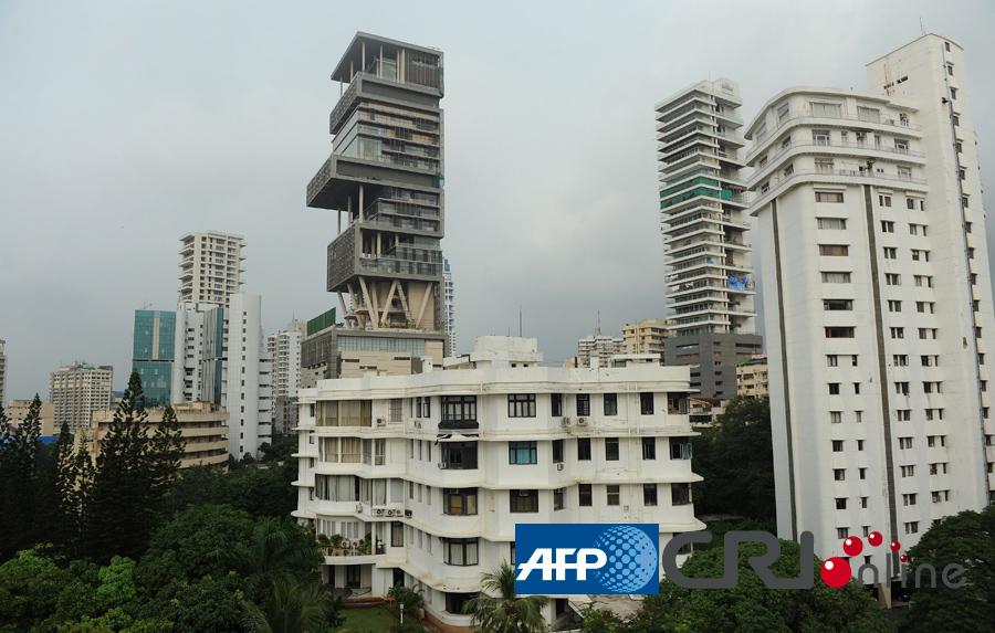 La première fortune d&apos;Inde, Mukesh Ambani, s&apos;offre une maison de 27 étages