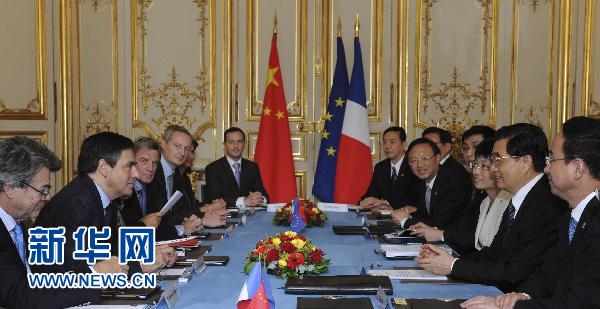 Le président chinois appelle à un enrichissement du partenariat sino-français