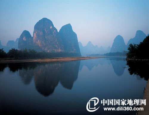 Guilin est connue en Chine pour ses paysages magnifiques