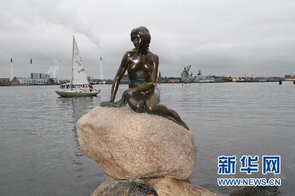La Petite Sirène rentre de Shanghai à Copenhague