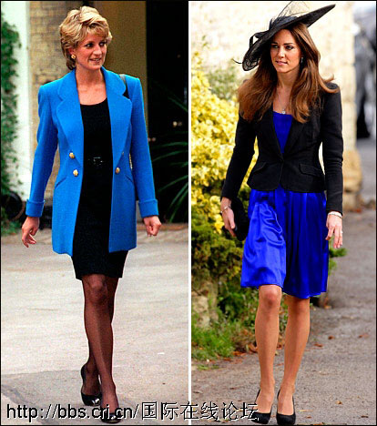 La mode et les princesses : Diana Spencer vs Kate Middleton 1