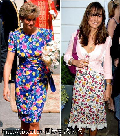 La mode et les princesses : Diana Spencer vs Kate Middleton 9