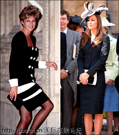 La mode et les princesses : Diana Spencer vs Kate Middleton 5