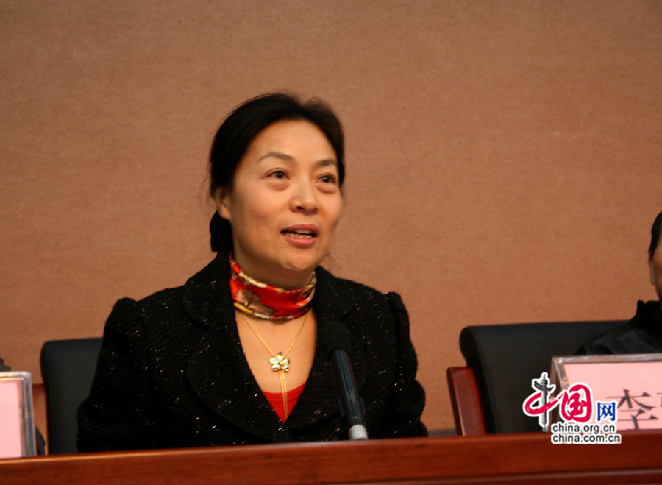 Li Yafang; rédactrice en chef adjointe de China.org.cn 