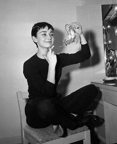 Photos rares d'Audrey Hepburn espiègle 8