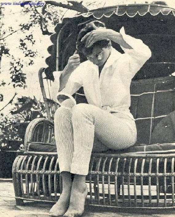 Photos rares d&apos;Audrey Hepburn espiègle 19