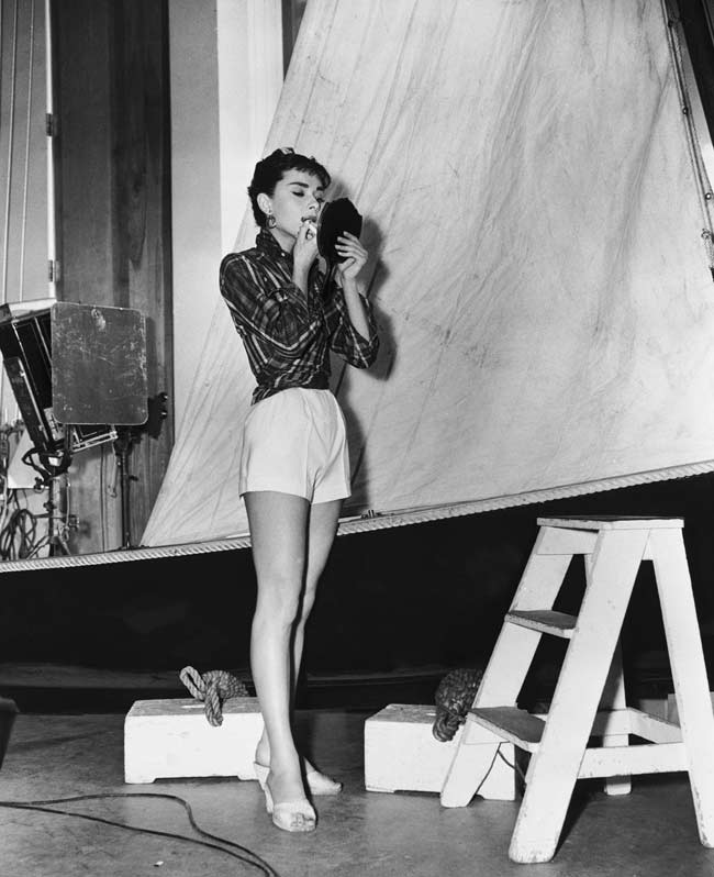 Photos rares d&apos;Audrey Hepburn espiègle 24