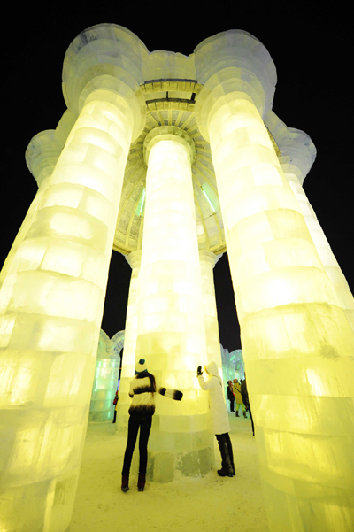 Ouverture du festival de glace de Harbin (2) Ouverture du festival de glace de Harbin (2)