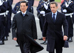Visite du président chinois Hu Jintao en France