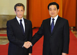 Visite d'État du président français Nicolas Sarkozy en Chine