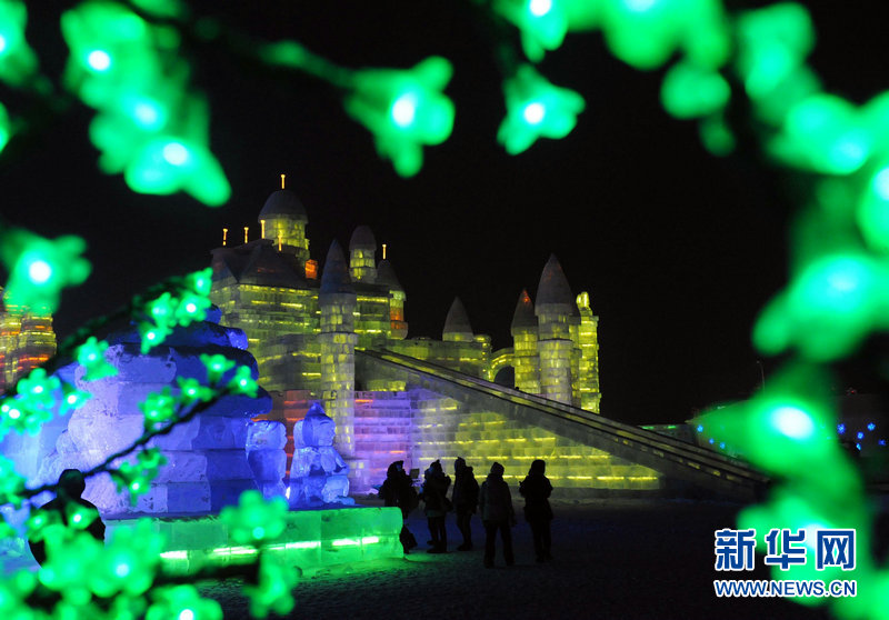 Inauguration du 27e festival de glace de Harbin (4)
