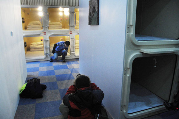 Un hôtel capsule à Shanghai (4)