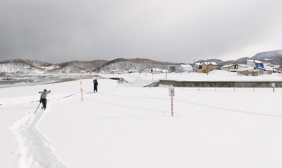 Japon : paysages splendides sous la neige à Hokkaido (4)