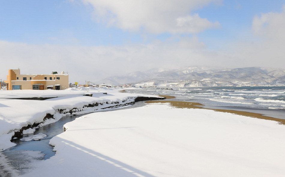 Japon : paysages splendides sous la neige à Hokkaido (5)