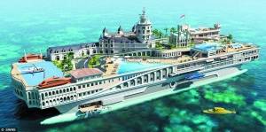 Monaco sur les mers : le futur méga-yacht de luxe de 700 millions de livres