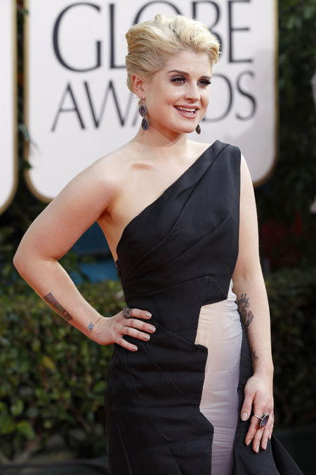 La chanteuse Kelly Osbourne