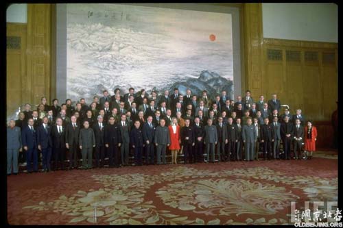 Photos inédites de la visite Richard Nixon en Chine