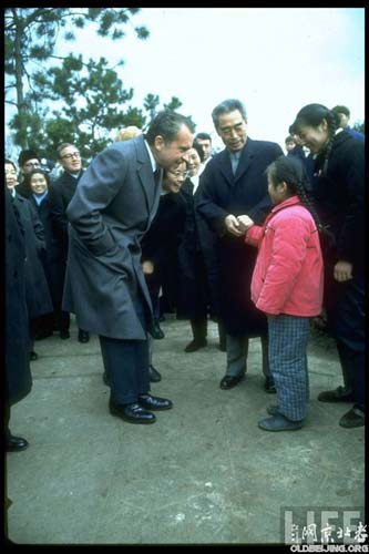 Photos inédites de la visite Richard Nixon en Chine