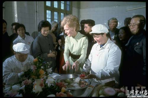 Photos inédites de la visite Richard Nixon en Chine