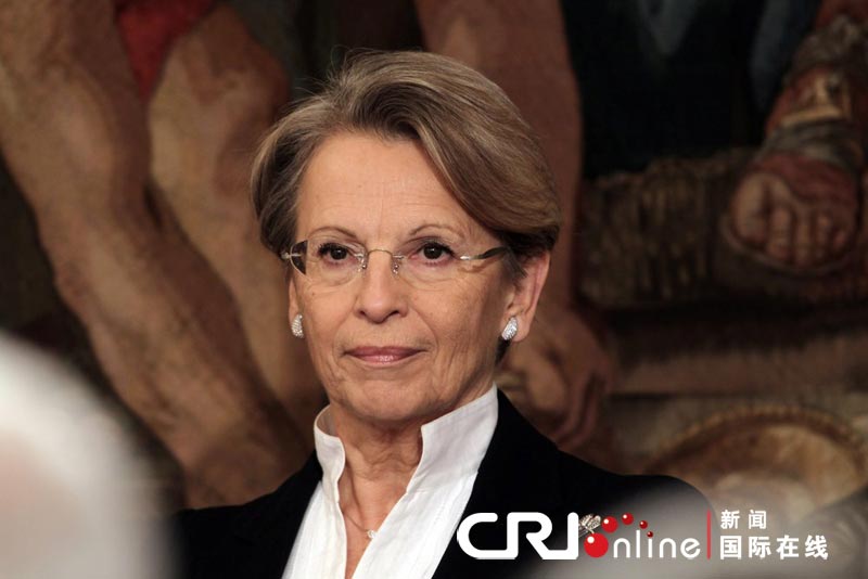 La ministre française des Affaires étrangères Michèle Alliot-Marie (photo documentaire) 
