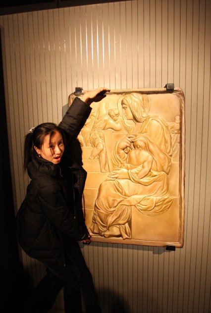 Une exposition de peintures en trompe-l'œil à Séoul(12)