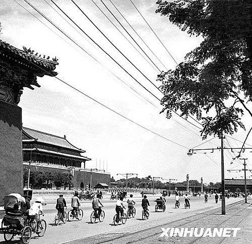 Galerie photo : l'avenue Chang'an dans les années 1950