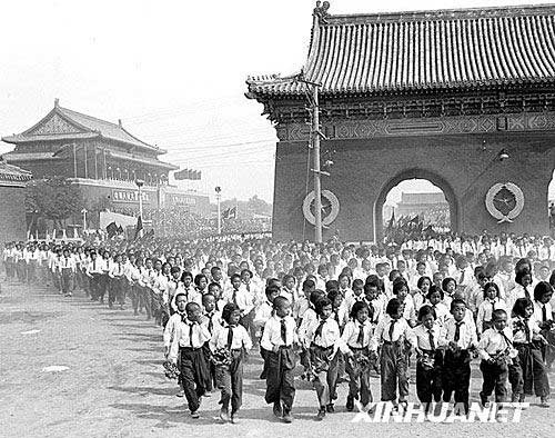 Galerie photo : l'avenue Chang'an dans les années 1950